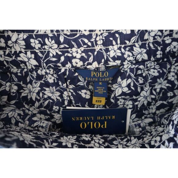 Polo Ralph Lauren 211906478001 Women's Sz M Blue Quilted Chambray Shorts - Picture 4 of 10